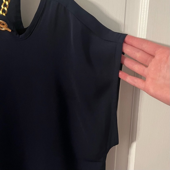 NWT Michael Kor Midnight Blue Top - Picture 3 of 8